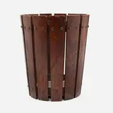 Waste basket, model 94 by Gustav Stickley, sold Dec 2023