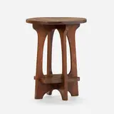 attribution Limbert, Pedestal table, c. 1915, oak