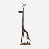 Mary Colter, Giraffe ashtray stand, c. 1930, wrought iron