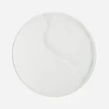 Manuel Mérida, Circulo blanco, 2011, glass, pigment, wood, motor