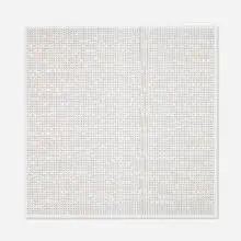 César Andrade, Puntigrama 372, 2012, acrylic on wood with painted nails