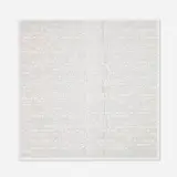 César Andrade, Puntigrama 372, 2012, acrylic on wood with painted nails