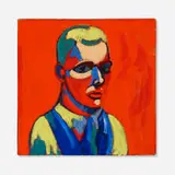 Charles Biederman, Self Portrait