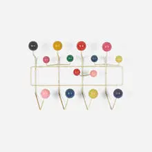 Hang-It-All by Charles and Ray Eames, powder-coated steel, lacquered wood, sold Feb 2017
