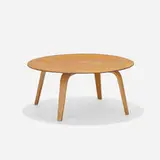Charles and Ray Eames, CTW-3, 1945, oak plywood, ash plywood