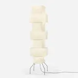 Akari floor lamp, model UF4-L10 by Isamu Noguchi, c. 1955, washi paper, enameled steel, rubber, sold Feb 2017