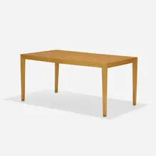 Knoll Associates, dining table, model 301, 1950, birch