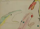 Linda McCartney, Untitled, pen and ink and crayon 27 x 35.5cm Provenance: Stars Art Auction