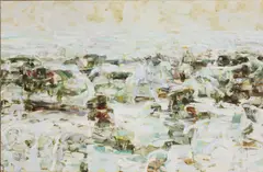 Untitled by Sarah Adams, oil on linen 51 x 76cm ., sold Oct 2020