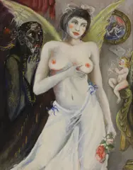 Untitled by Gabriel Summers, oil on canvas 92 x 71cm . Gabriel Summers, sold Oct 2020