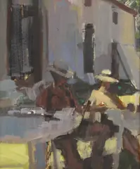 Michael Randall, Untitled, oil on board 62 x 51cm .