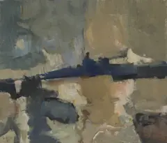 Untitled by Robert Sadler, acrylic on board 31 x 35.5cm Provenance: Studio exhibition, sold Oct 2020