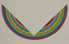 Derek Boshier, Untitled, coloured pencil 57 x 79cm .