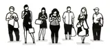 Julian Opie, Untitled
