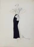 John Guida, Untitled, 1897, pencil and watercolour paper size 70.5 x 50cm .