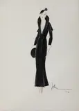 John Guida, Untitled, 1897, watercolour paper size 70.5 x 50cm .