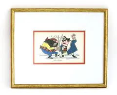 John Ryan, John Ryan (1921-2009) A Captain Pugwash cartoon signed