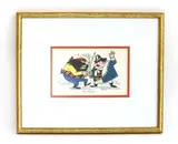 John Ryan, John Ryan (1921-2009) A Captain Pugwash cartoon signed
