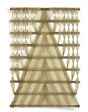 Peter Collingwood, Peter Collingwood (1922-2008) 'M.72 No.3' a microgauze wall hanging