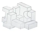 JerryWinick20th/21st CenturyUntitled (Geometric Wall Sculpture) by Jerry Winick, 20th & 21st Century, Untitled, oil on particle board2024;, offered Aug 2025
