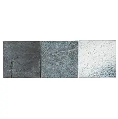 Porter Street Chip No. 1, No. 2, and No. 3 (Triptych) by Richard Sigmund, 1985, acrylic on three canvases, offered Aug 2025