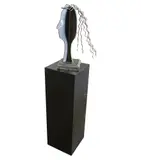 Robert Lee Morris, Untitled (Head of a Woman), 1989, steel