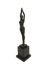 Starfish by Dimitri H. Chiparus, bronze, mounted to marble plinth, offered Jul 2025