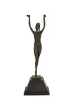 Dimitri H. Chiparus, Egyptian Dancer, patinated bronze, mounted to plinth