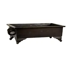 A Japanese, Untitled, bronze planter