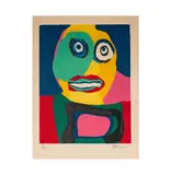 Karel Appel, Untitled (Abstract Face)