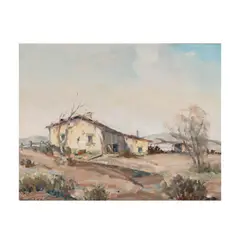 Walt Lee, Desert Softness, 1965, oil on artist board