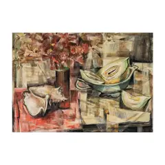 Guy Maccoy, Still Life, oil on wood panel