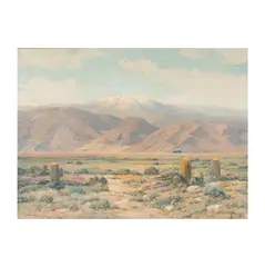 Angel Espoy, In the Valley- Southern California, oil on canvas