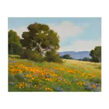 David Chapple, April Color, oil on artist board