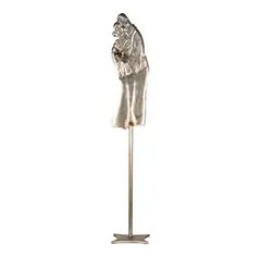 Untitled (Figures) by Suzanne Pascal, 1984, stainless steel, offered Jun 2025