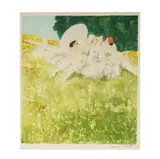 Louis Icart, Summer Dreams, etching and aquatint