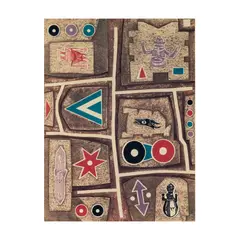 Nathaniel Bustion, Ancient Tapestry, 1994, lithograph
