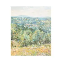 Jean Kevorkian, La Campagne a Glenic, oil on canvas