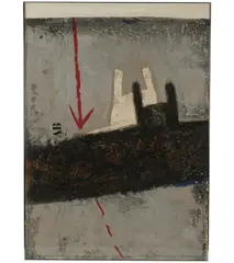 James Coignard, Determination d'un Axe, carborundum etching on handmade paper