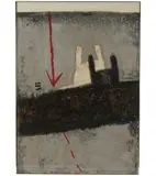 James Coignard, Determination d'un Axe, carborundum etching on handmade paper