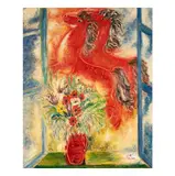 Reuven Rubin, Red Horses (Biblical Vision)