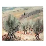 Reuven Rubin, Old Olive Trees