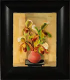 Moïse Kisling, Orchidees, oil on canvas