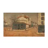 Moshe Castel, Paris Street Scene, 1934, oil on board