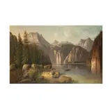 Adelsteen Normann, Mountain Lake Landscape