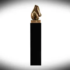 Untitled (Abstract) by Eli Karpel, 1971, bronze, offered May 2025