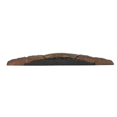 Seiji Kunishima, Interlocking Stone, Iron and Bronze, 86-28, 1986, black granite, iron, and bronze interlocking pieces