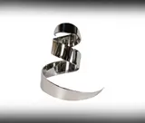 David Herschler, Untitled, 1972, polished stainless steel