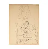 Ines et Son Enfant by Pablo Picasso, lithograph on, offered May 2025
