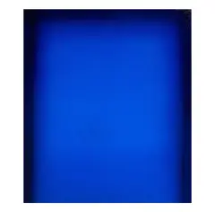Eric Orr, The Other Side of Blue, 1993, oil on wood panel and lead-wrapped wood panel